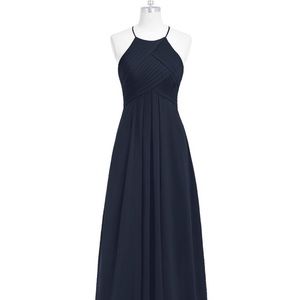 Mori Lee 21570 Bridesmaid Gown in Navy